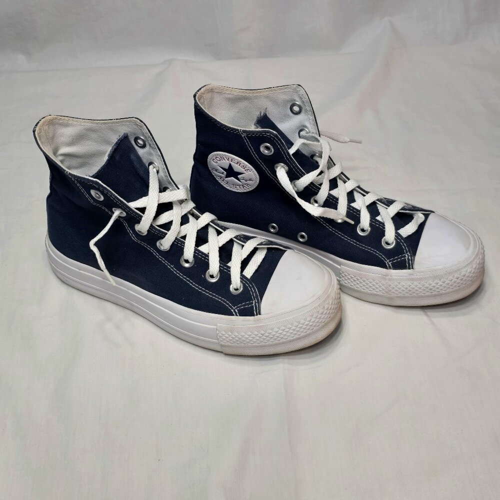 Converse All Star Chuck Taylor High Top Blue Men Size 5 Woman Size 7
